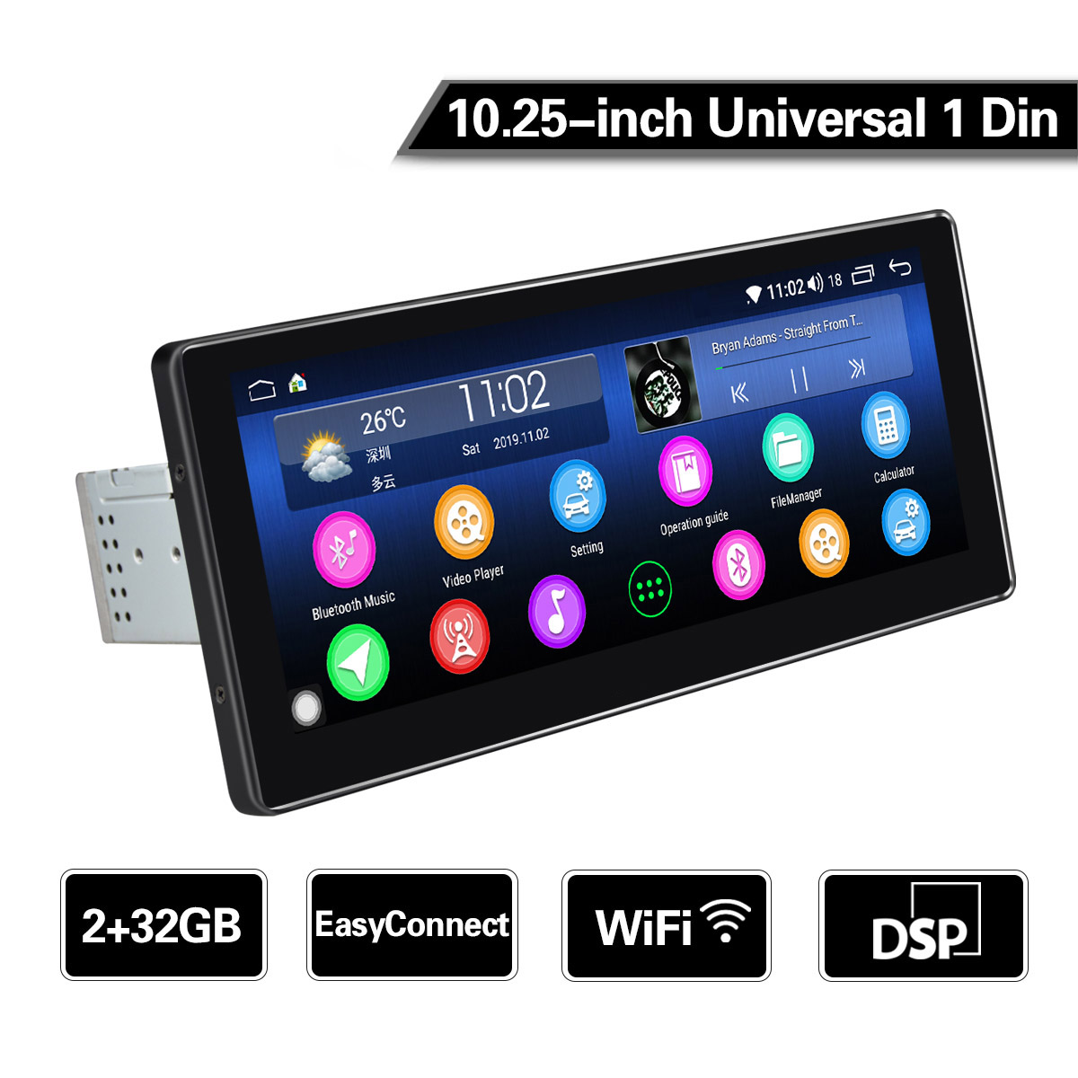 schwarz JOYKK Universal Handy K/ühler K/ühlerhalter L/üfter K/ühler f/ür Smartphone Tablet Zubeh/ör