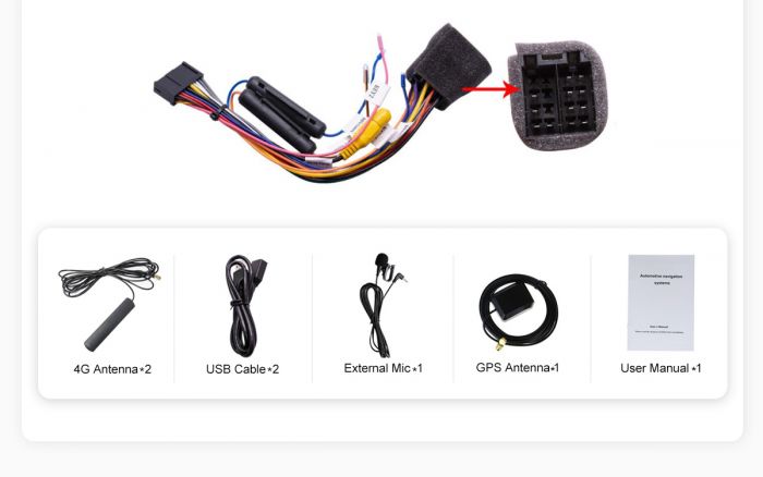 Android 10.0 Autoradio Widescreen Single 1Din 4G Head Unit