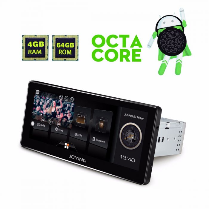 8 8 Inch Single Din Car Stereo Android Auto System Joying