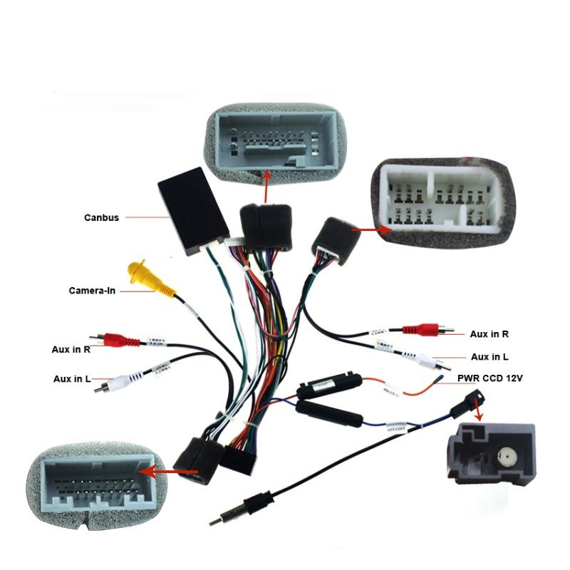 Joying Wiring Cable for Honda Civic Canbus adapter harness for Android head unit