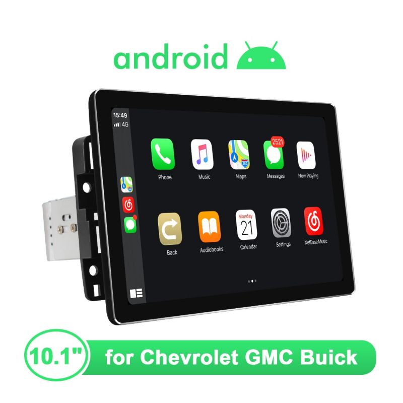 Joying 10.1 Inch Chevrolet GMC Buick Android 10 Autoradio 1920X1200 Super Clear Screen 