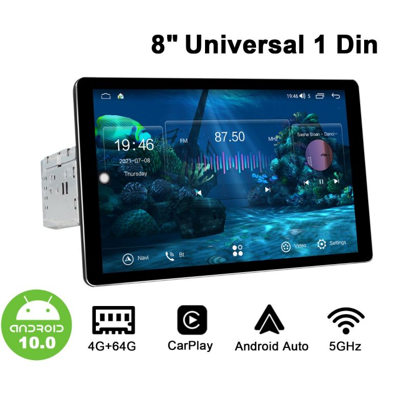 HD IPS Screen Single Din Android Radio Joying
