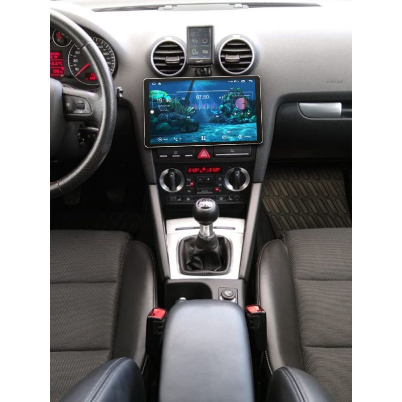 Joying Latest 2003-2012 Audi A3 R3 S3 Narrow Border 10.1 Inch IPS Screen Car Radio