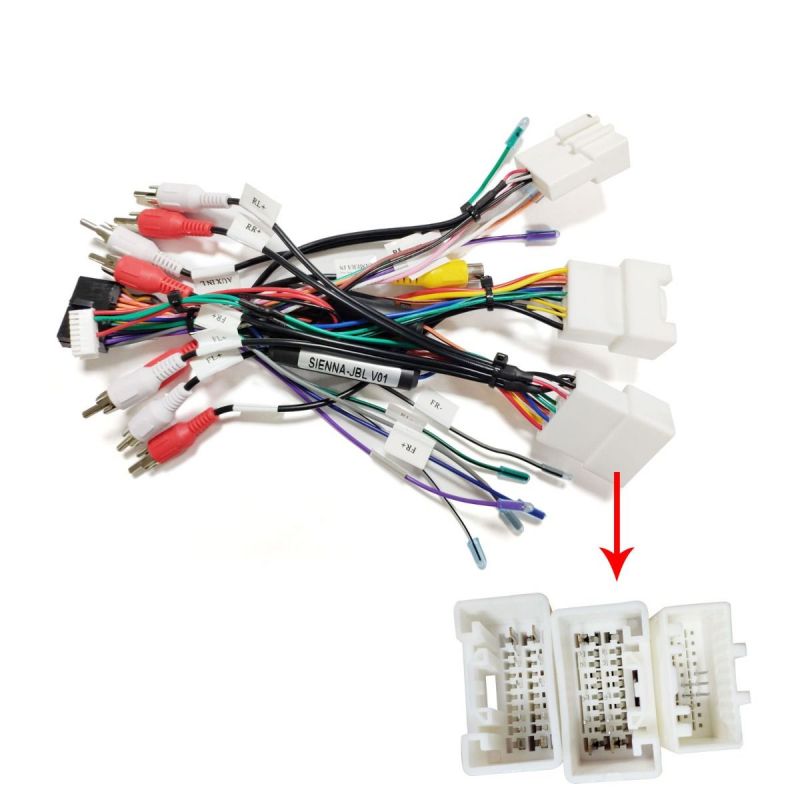 Best Aftermarket Android Car Stereo Wiring Camera Canbus Harness adapter