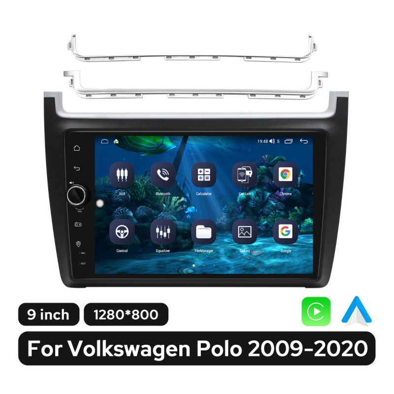 vw polo head unit replacement