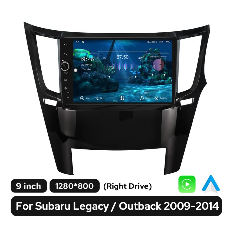 subaru legacy android head unit replacemnt