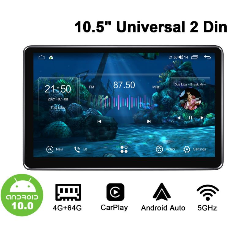 10.5 inch double din stereo