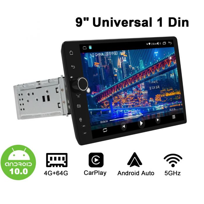 Android Single Din Head Unit 1Din DVD 