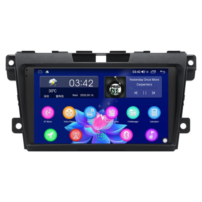 2007 2015 mazda cx 7 head unit 9 inch ips screen 4g lte android 10 0 car audio system