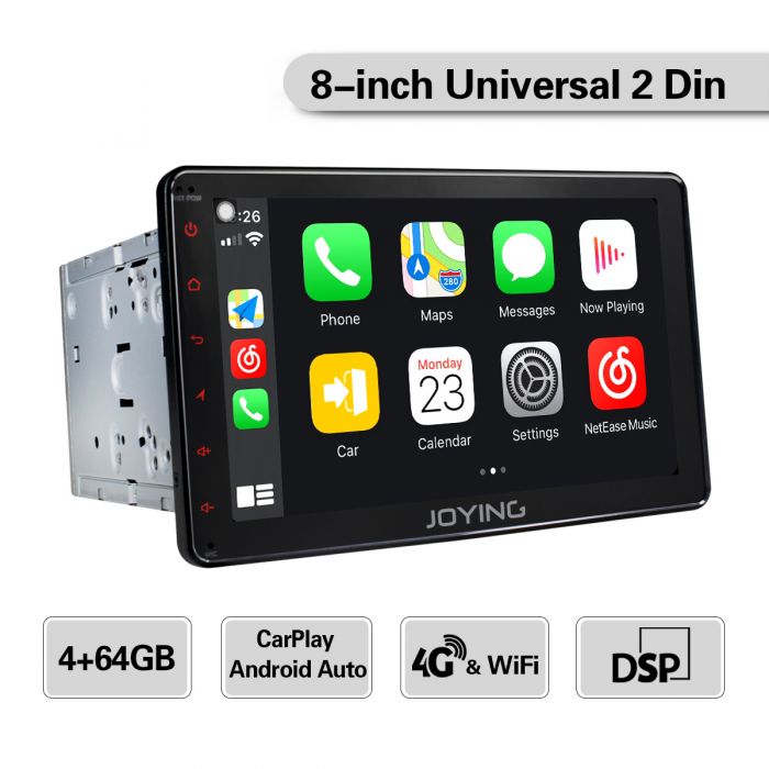 Joying 4G LTE Car Stereo Double Din 