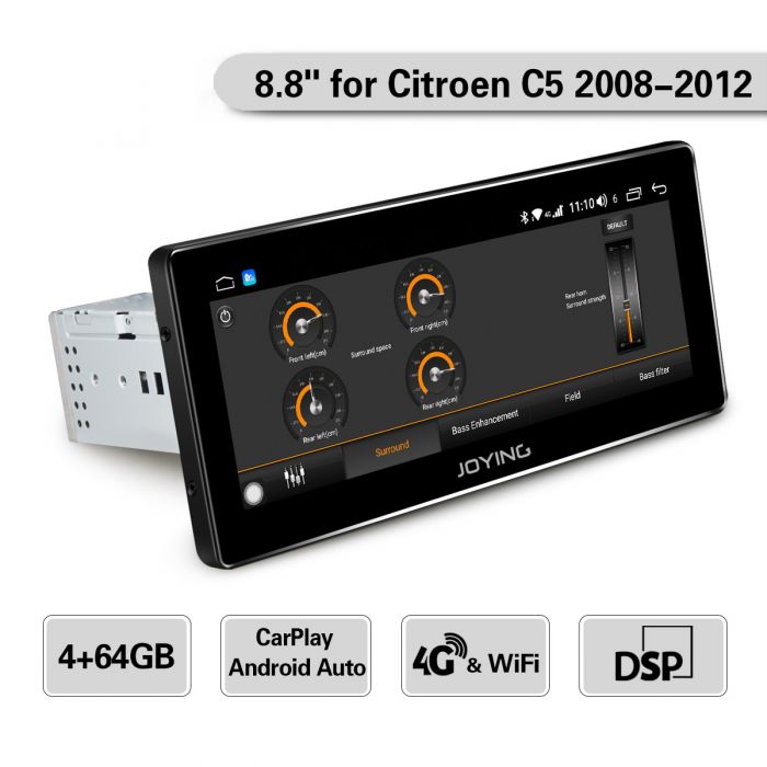Citroen C4 C5 Head Unit Android 8 1 Navigation Joying