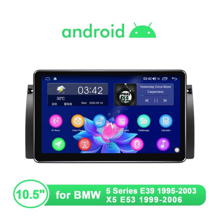 BMW E39 E53 Android 10 Radio - Joying