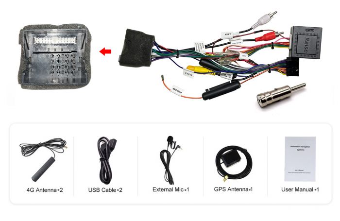 Ford Focus Android 10 Head Unit with 