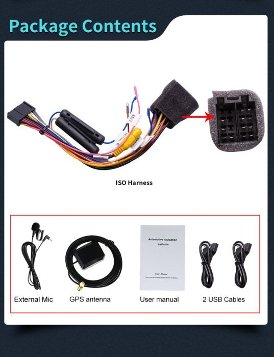 Single Din Touch Screen Head Unit Android Auto System Joying