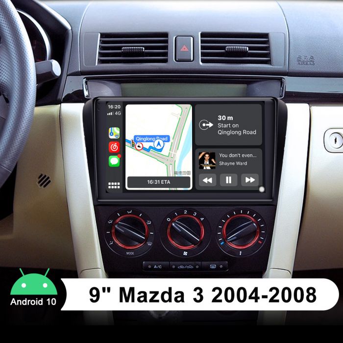 For Mazda 3 2004 2005 2006 2007 2008 Double Din Car Stereo GPS Navi DAB Radio 