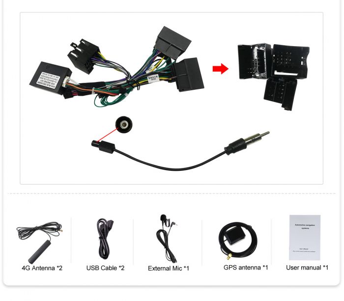 Mercedes Benz C Klasse W203 Android 10 Autoradio Joying