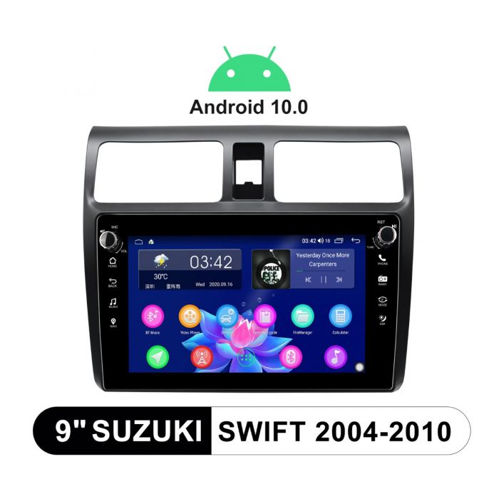 Suzuki Swift Android 10.0 Car Stereo 
