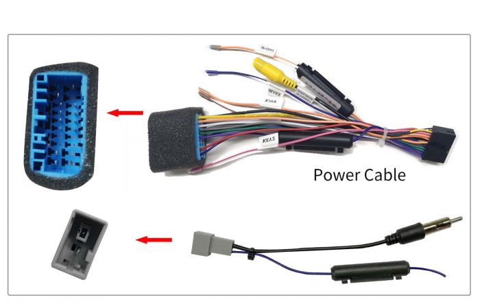 PC2-68-4 Suzuki Wagon R SX4 ISO Stereo Head Unit Harness Adaptor Wiring Lead
