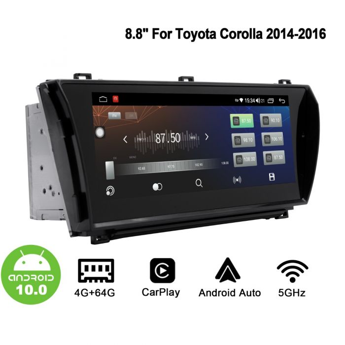 Android 10.0 Radio Toyota Corolla Head 
