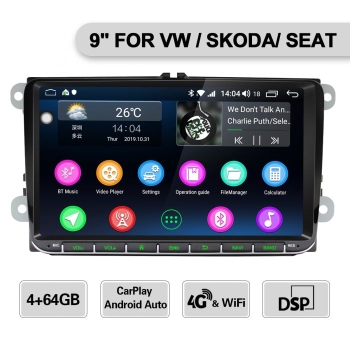 Volkswagen Android Car Stereo Upgrade Joying
