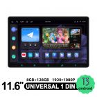 universal 1din radio