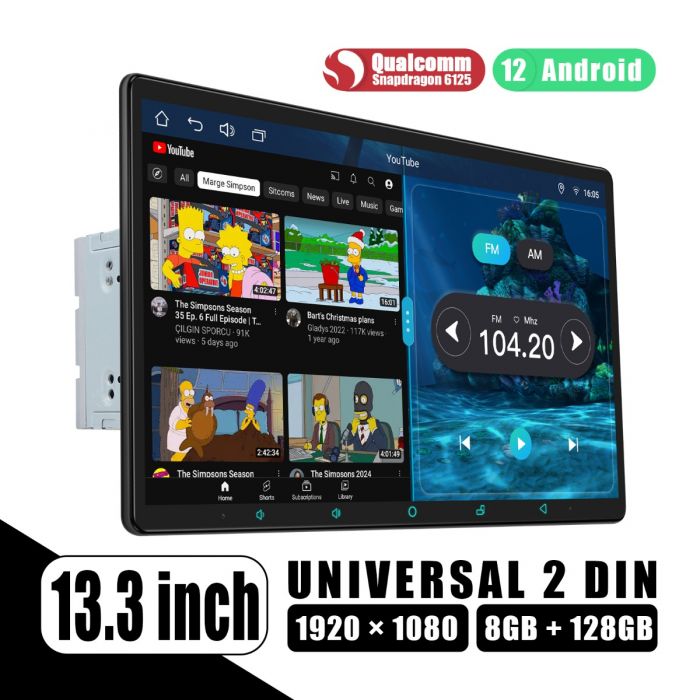 2Din Head Unit Replacement Android Autp System - Joying