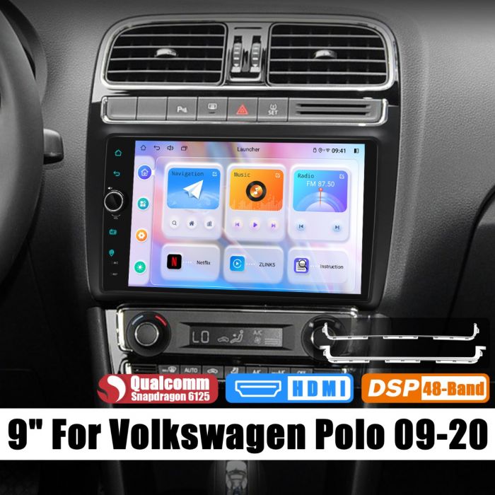 VW Polo Android Stereo Upgrade GPS Navigation Radio - Joying