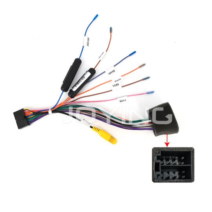 Universal car outlet radio plug