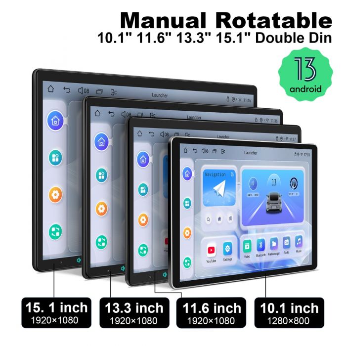 Haudio 7 Inch 2 Din Wireless Car Screen for Apple CarPlay & Android Auto,with Backup Camera,FM/AM,Mirror Link,Bluetooth,Voice Control,GPS Navigation