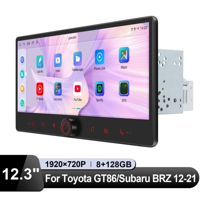 Toyota GT86 Head Unit Android 13 Autoradio - Joying
