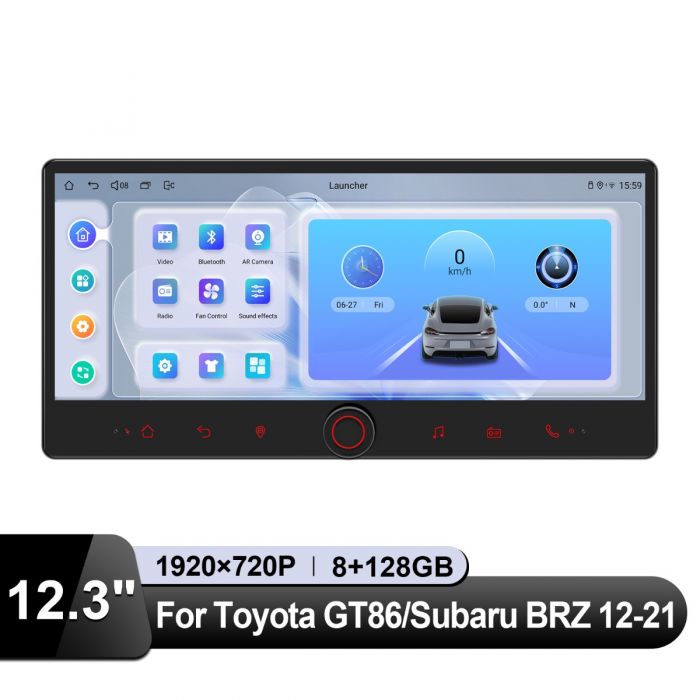 Toyota GT86 Head Unit Android 13 Autoradio - Joying