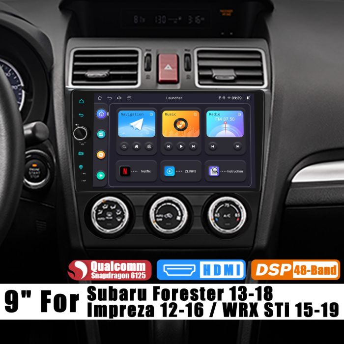 Subaru wrx store head unit
