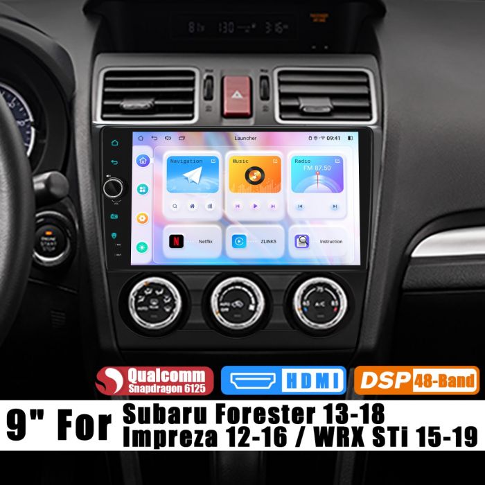 Subaru forester top head unit upgrade