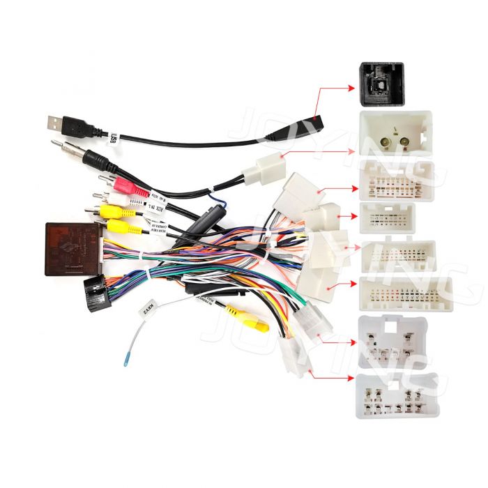 【海外限定】 Joying Toyota Canbus Harness wiring cable テーブル用品