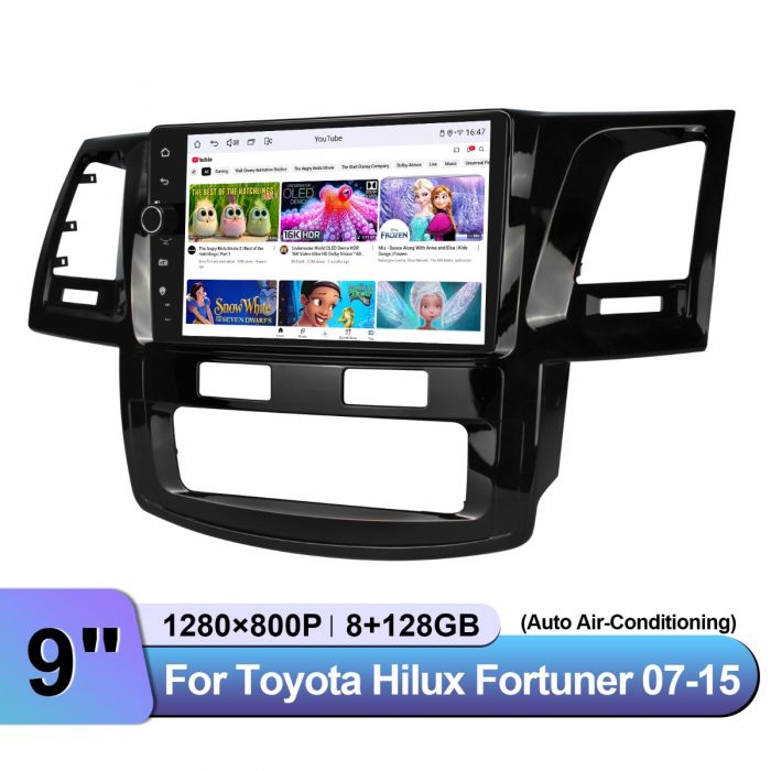 Joying 9 Inch Android Auto Head Unit for Toyota Fortuner Hilux