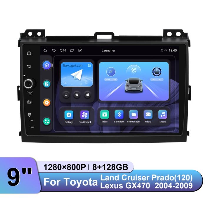 Toyota Land Cruiser Prado Head Unit Car Stereo - Joying