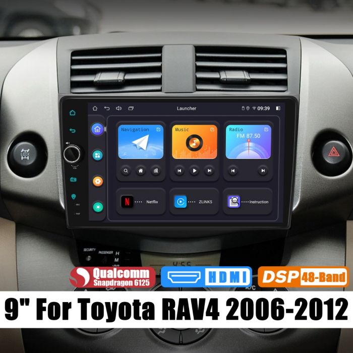 Toyota RAV4 Android Autoradio GPS Sat Nav- Joying