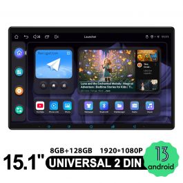 15.1 Inch Big Screen Double Din Car Stereo