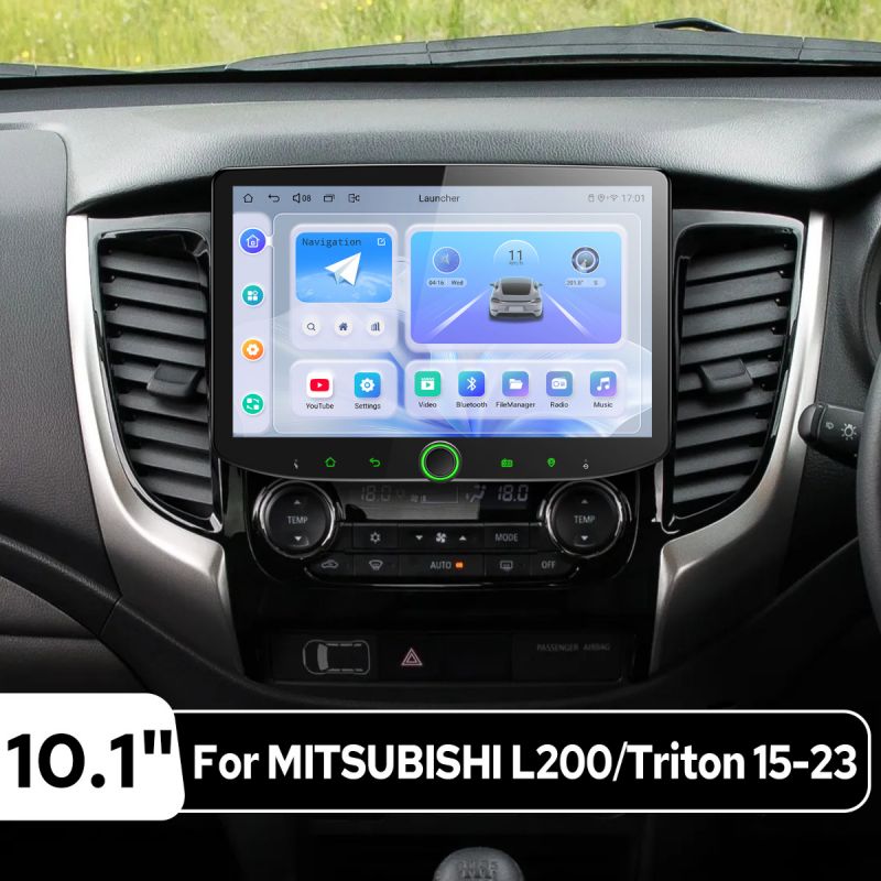 10.1" Autoradio Touchscreen Bluetooth Stereo For MITSUBISHI L200 / Triton 2015-2023