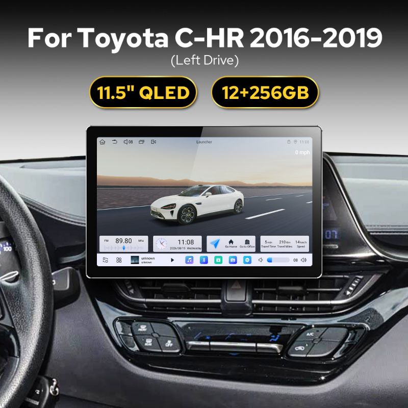 Toyota C-HR radio replacement
