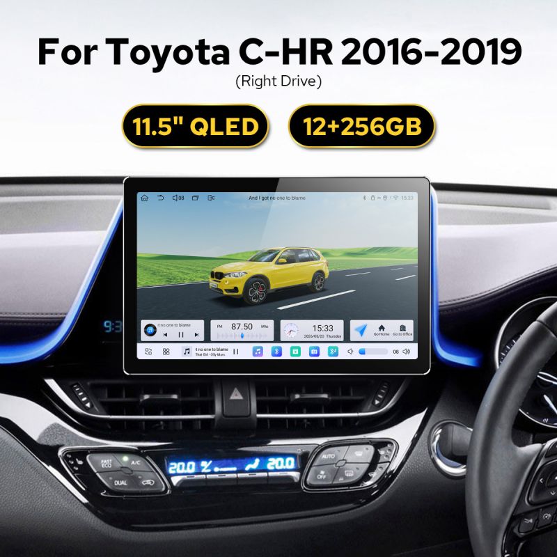 Toyota C-HR Android radio