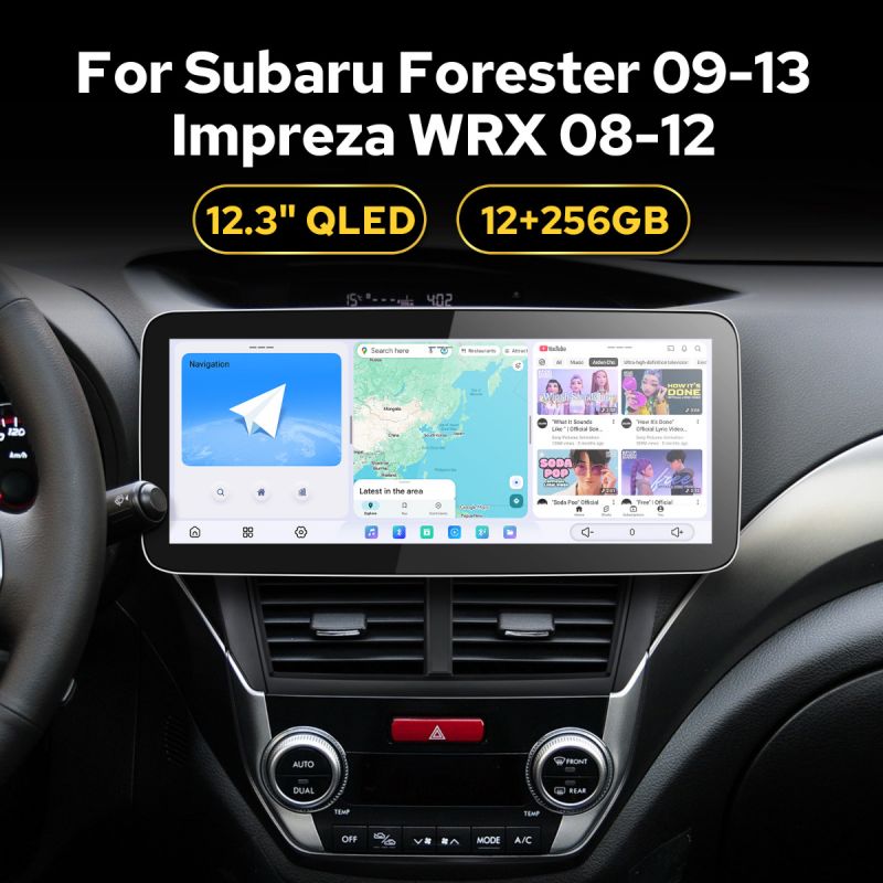 12.3 inch Forester Impreza WRX