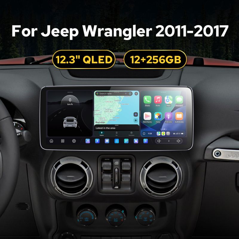 Jeep JK radio upgrade