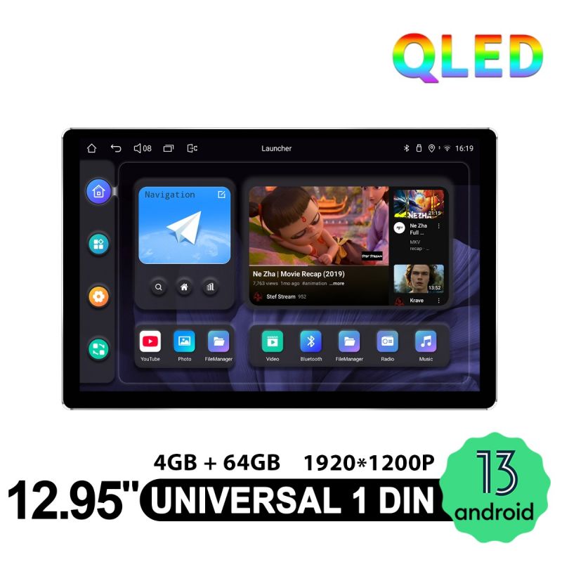 android 12 single din autoradio
