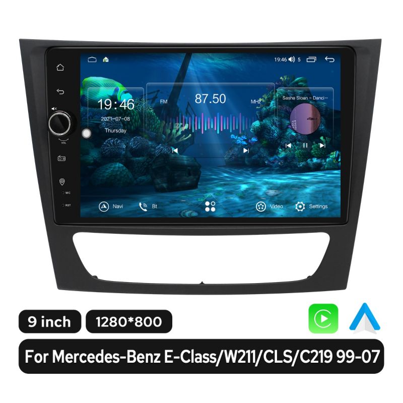 Mercedes-Benz E-Class head unit
