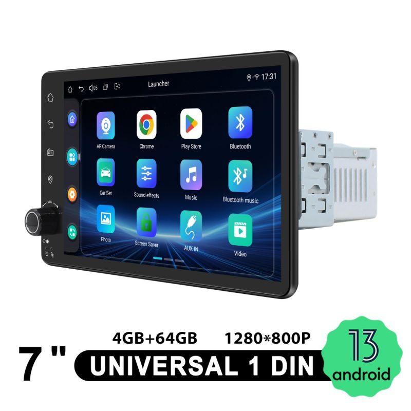 4GB/64GB Car Stereo 1 din GPS Navigation