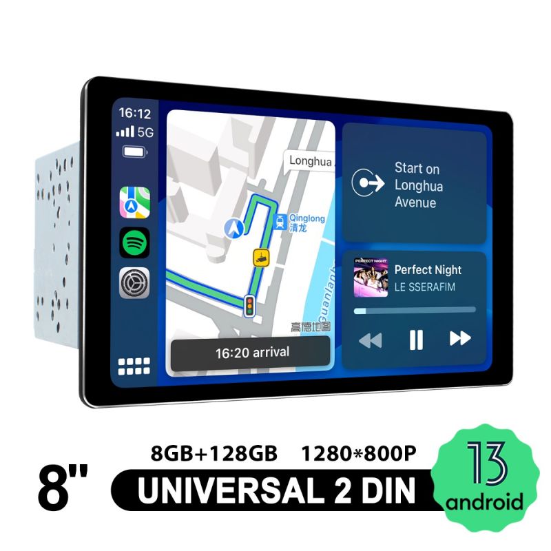 Android 13 head unit double din