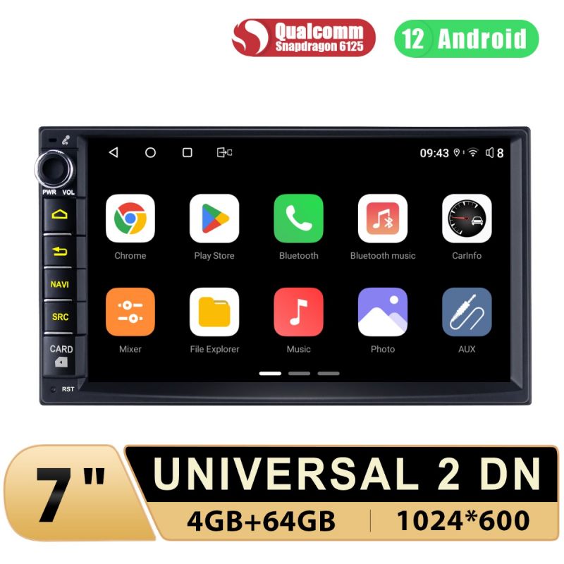 2Din head unit