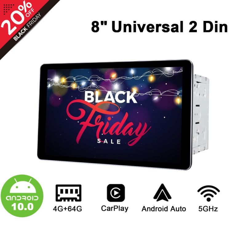 android 10 double din radio