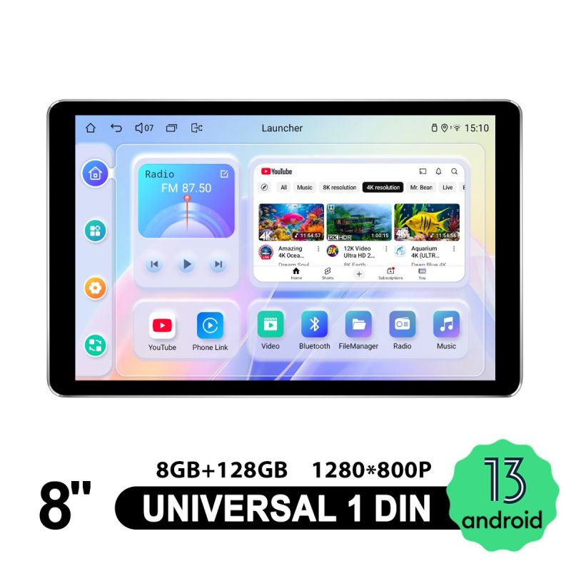 android single din autoradio